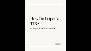 How Do I Open a TFSA? | #CanadianFinance