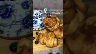 Blueberry 🫐 filled Buns !         #cookiesrecipe #dosubscribeformore
