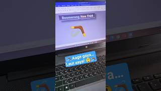 ✅ #4k Boomerang 🪃 Emoji Trick in MS Word | Easy Unicode Magic! #shorts #emoji #mswordtrick