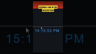 Digital clock Design using HTML CSS and JavaScript