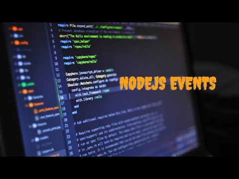 How to Create & Use #NodeJS Events: Handling, Emitting