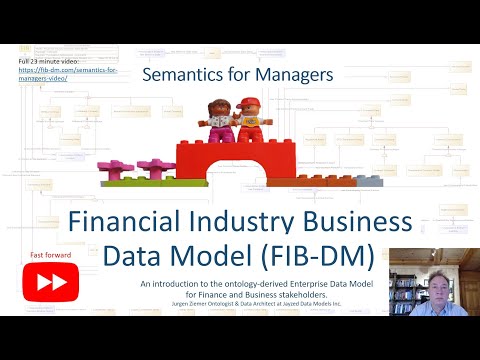 Semantics for Managers (fast forward) - the Financial Industry Business Data Model, FIB-DM