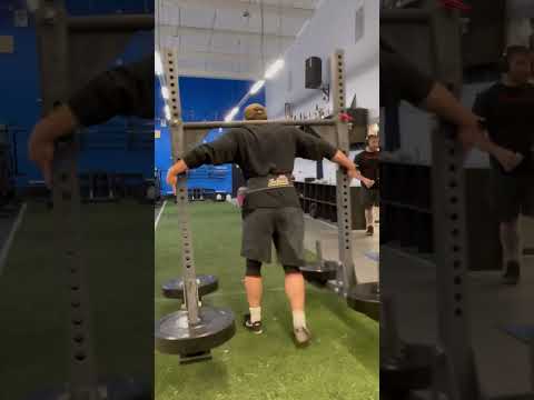 400lb Yoke Walk 6 minute EMOM