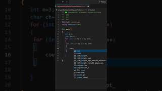 C++ Pattern Printing – Sequential Alphabet Square Pattern | Learn Nested Loops & ASCII Logic