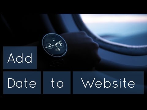 How To Add Date To Website | How To Format Date - JavaScript