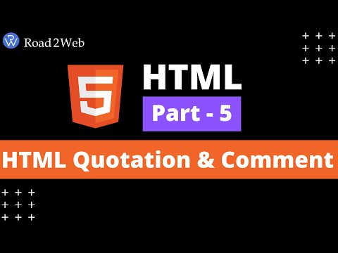 Html Quotation & Html Comment -  Html tutorial for beginners to advance step by step.