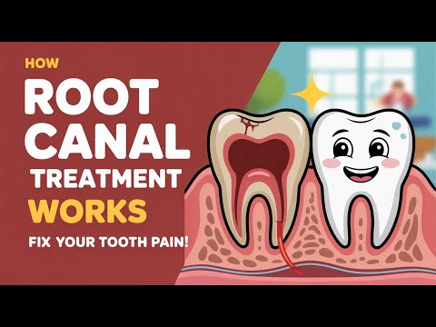 How Root Canal Treatment Works | 3D Dental Animation | No More Tooth Pain