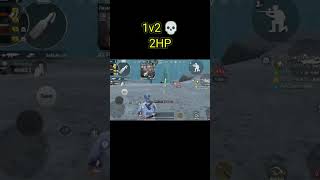 #bgmi1v2 clutch with 2hp 😱short2hp clutchbgmi 1v2 1hp clutch