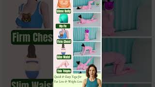 Yoga for Fast Weight Loss 🔥 Quick & Easy Fat Burn Routine