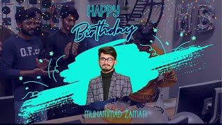 Celebrating Zaman's Birthday at TechloSet Solutions 🎉🎂