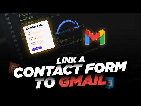Create a Contact Form and Send Emails to Gmail