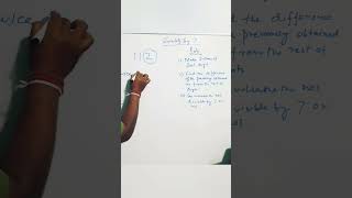 Divisibility By 7 Or Divisibility Rule For 7 #shortsfeed #mathstricks #mathshortcut #quickmath