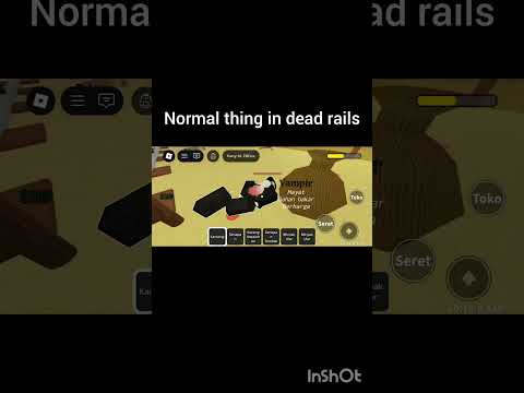 Normal thing in dead rails. #roblox #deadrails #shorts