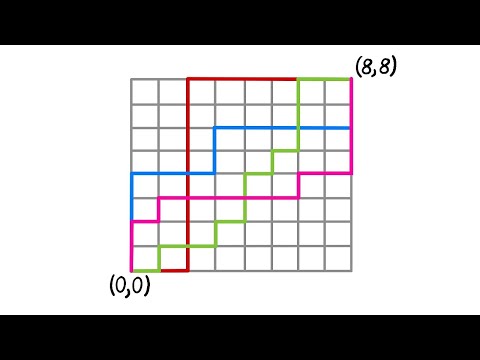 How many paths can you find in this grid?
