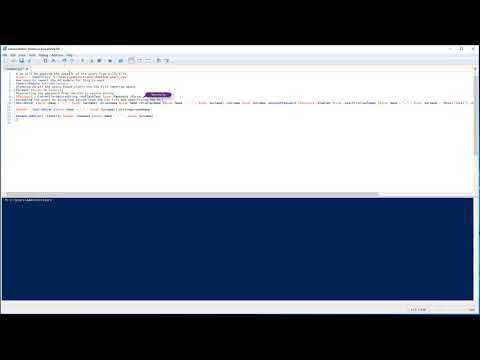 PowerShell | Create AD User | Import CSV