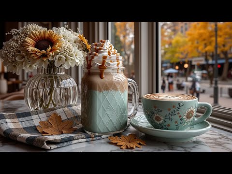 September Jazz 🍁 Relaxing Autumn Jazz Music & Warm Drinks for Cozy Home Vibes