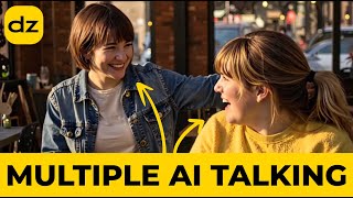 Two Characters, AI Talking: Dzine's Powerful New Lip Sync Feature | Dzine AI Tutorial