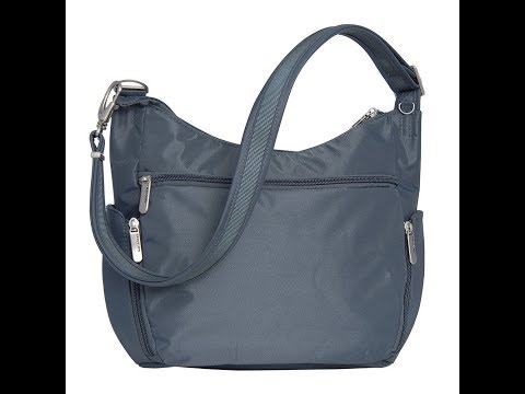 Travelon Anti Theft Classic Crossbody Bucket Bag