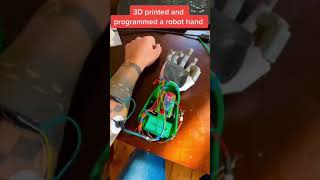3D printed robot hand! Wait for it... 😳 not?? #techie #techblog #techaddict