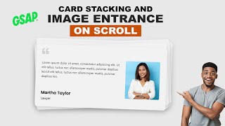 GSAP Stacking Card and Smooth Image Reveal Animation On Scroll | Elementor Tutorial