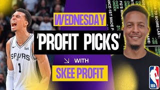 TONIGHT’S NBA GAMES = FREE MONEY? 💸 | Wednesday NBA Predictions & Best Bets | Profit Picks