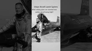 Unique Aircraft Launch Systems #shorts #militaryaircraft #militarydefense #militarywar #x15 #sounds