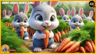 🐇🎵 Rabbit's Carrot Harvest Song for Kids | Fun & Catchy Tunes! 🥕🎶