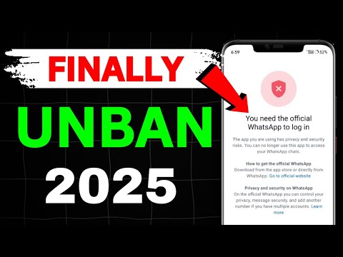 How To Fix You Need The Official Whatsapp To Log In Problem 2025 | Whatsapp Login Problem 2025