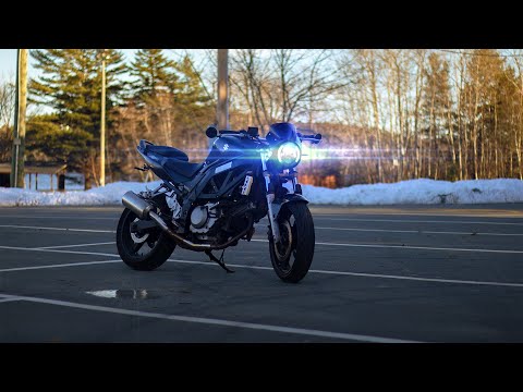 The BEST Headlight For Your SV650!