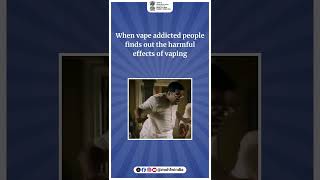 Vape is not harmless, it's diseases in disguise| #SayNoToTobacco