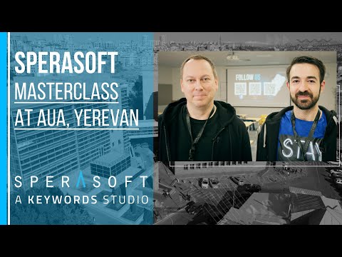 Sperasoft Yerevan UE5 workshop at American University of Armenia