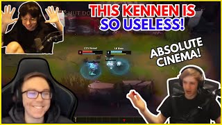 Los Ratones Reacts To Baus Inting Kennen At SCRIMS | League of Legends Clip