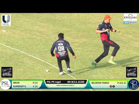MATCH HIGHLIGHTS    PS LEGAL VS BHARAT SHARMA   PARTNERS   MATCH   12