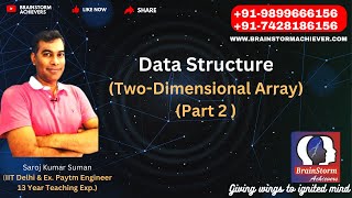 Data Structure (Two-Dimensional Array Part 2)