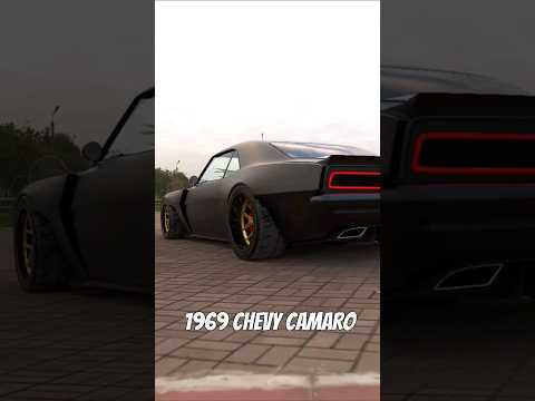 Blacked Out Custom 1969 Chevy Camaro - #customcars #carlover #americanmuscle #classiccars