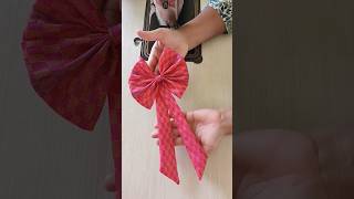 How to make bow for blouse design #shots #shortsvideo #bow #srblousecreation