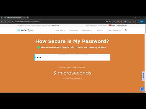 How Secure Is My Password