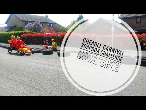 cheadle carnival soapbox challenge 2018 The Goldfish Bowl girls