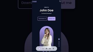 Sleek & Modern Web Design with Dark/Light Mode #WebDesign #DarkMode #LightMode #UIUX