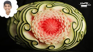 Fruit Carving | Ukiran Sayuran & Buah | แกะสลัก | Khắc trái cây và rau | khắc trái cây | Class 99