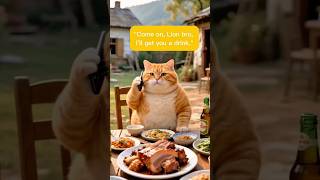 "The Cat’s Trap for the Lion"#CatAndLion#AnimalStory#BetrayalStory#CatVsLion#StoryWithTwist