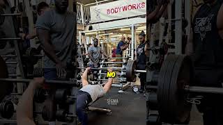 Unique Bench Press Drop Set 😱