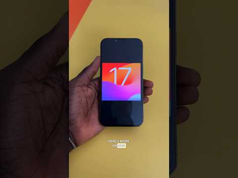 iOS 17 hidden features #ios17 #ios17features #shorts