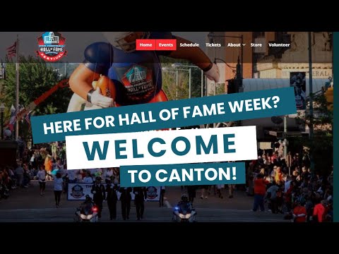 Welcome to Hall of Fame Weekend in Canton, Ohio | Cherry Blend Coffee