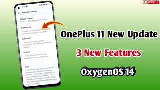 OnePlus 11 New Update | OnePlus Tips & Tricks | Oxygenos 14.0.0.832(EX01)