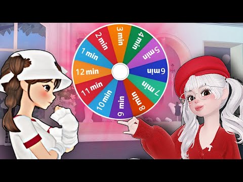 عجلة الحظ تتحكم بالوقت المسموح لكل ثيم في ماب دريس تو امبريس 😱🕑!! | #لاناورورو #لانا_ورورو #roblox