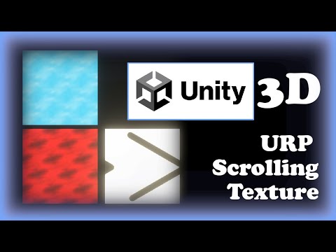 URP Scrolling Texture - Unity Shader Graph (Tutorial)