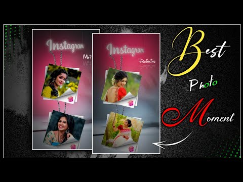 How to make photo moment status video editing in kinemaster || photo moment status kaise banaen