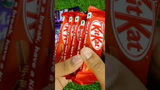 New ! dairy milk and kitkat chocolate 🍫 mouth watering candy video. #shorts