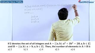 Element Count in Set Operations KCET 11th Mathematics Sets